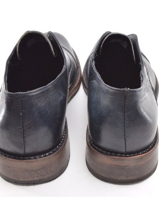 Men Freebird Detrick Navy Plain Toe Slip On Oxford 11 M